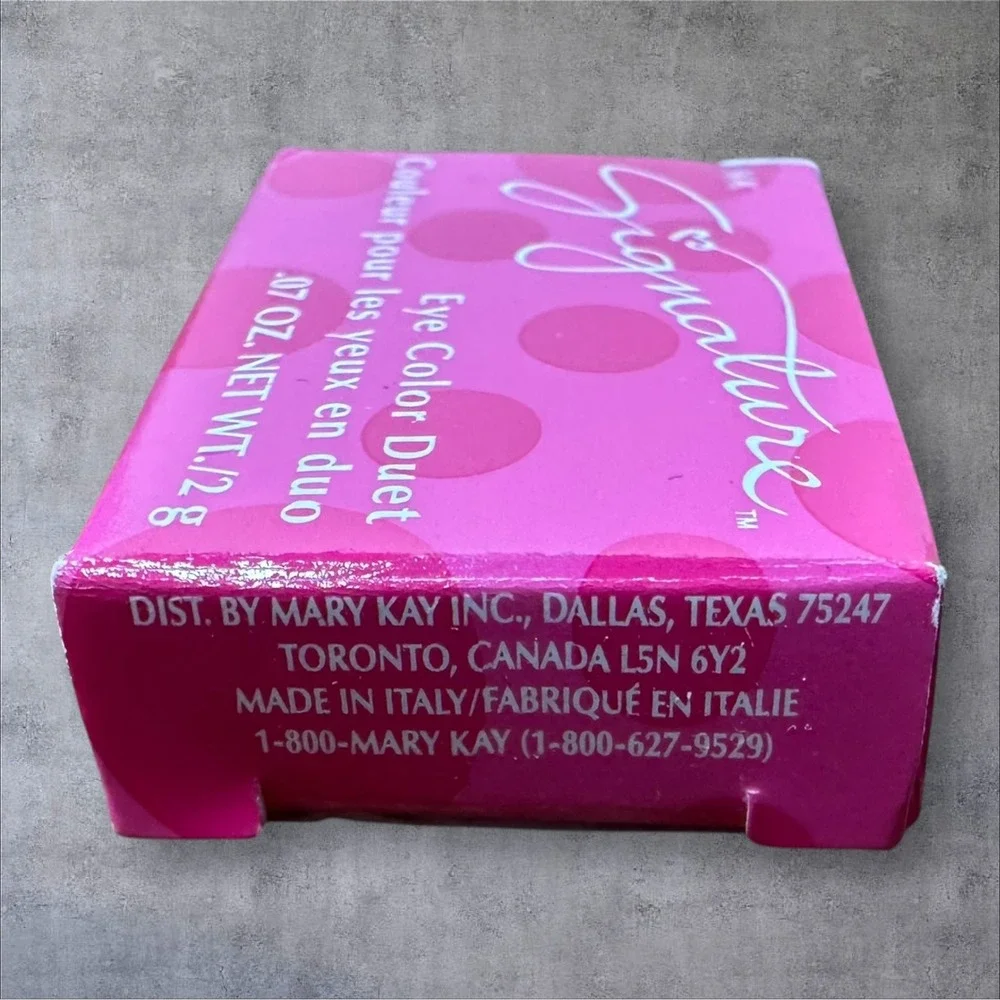 Mary‎ Kay Signature Eye Color Duet Jungle Green 605200 0.07oz NEW Box Vintage
